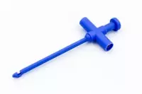 E-Z Hook XEL-6 Piercing Probe Clip Blue